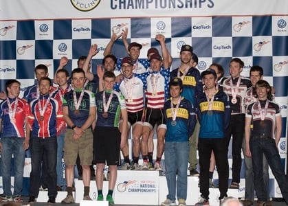Notre Dame Cycling team earns Bronze at the Championships