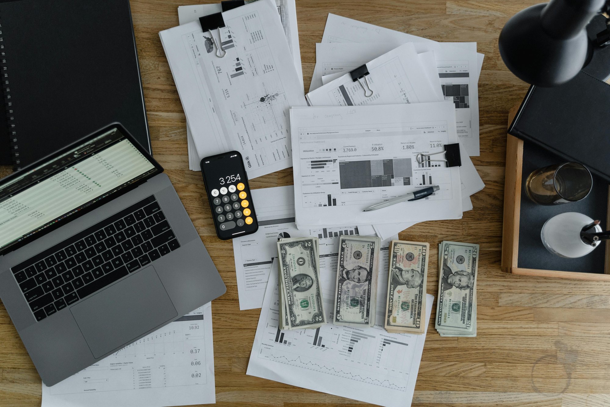 revenue-money-paper-tools